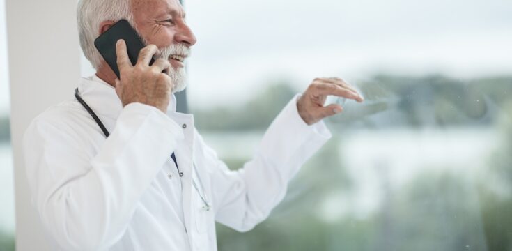 doctor-talking-on-phone