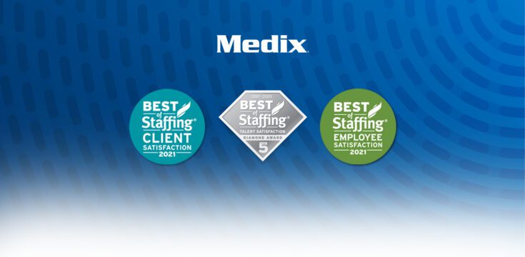 Medix Wins Clearly Rated’s 2021 Best of Staffing® Talent, Client and Employee Awards