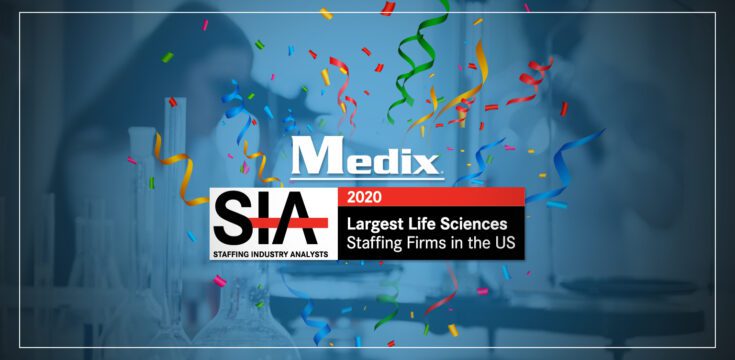 Medix Ranks on Staffing Industry Analysts 2020 Largest Life Sciences Staffing Firms List