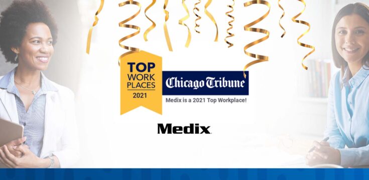 Medix Recognized Among the Chicago Tribune’s 2021 Top Workplaces