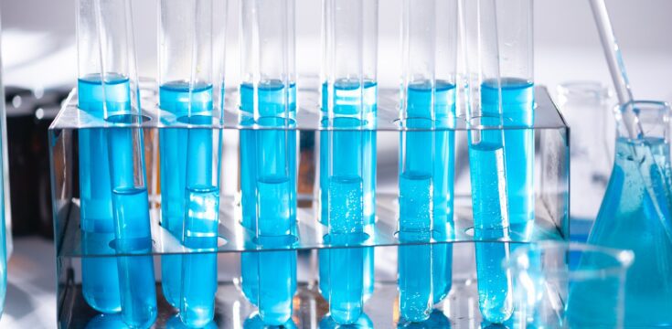 test-tubes-blue-liquid
