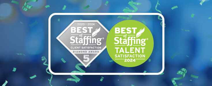 Medix Recognized for Superior Staffing with ClearlyRated’s 2024 Best of Staffing Diamond Client & Talent Awards