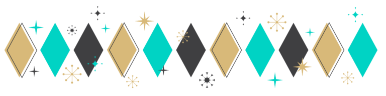 medix color retro diamonds