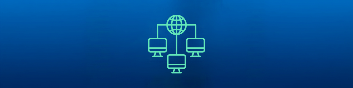 illustration of a connected technology ecosystem